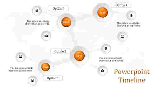 powerpoint timeline-powerpoint timeline-orange